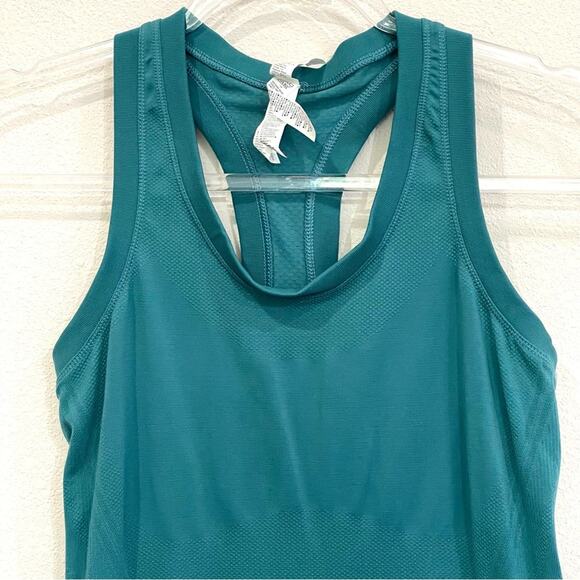 Athleta Momentum Seamless Tank Teal Racerback  - XS - Picture 5 of 11